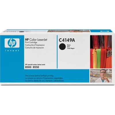 HP C4149A Schwarz Tonerpatrone - LaserJet 8500/8550 HP C4149A Schwarz Tonerpatrone - LaserJet 8500/8550