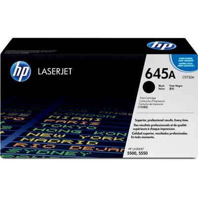 HP 645A Musta Toneri - LaserJet Patruuna HP 645A Musta Toneri - LaserJet Patruuna
