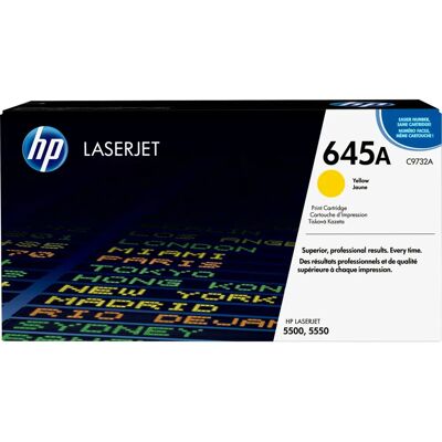 Cartuccia toner gialla HP 645A - Ricambi LaserJet Cartuccia toner gialla HP 645A - Ricambi LaserJet