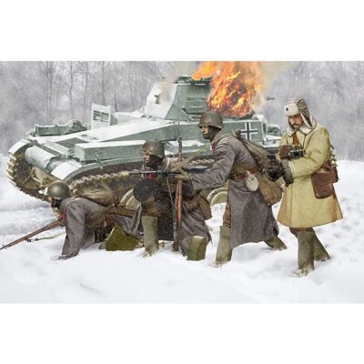Dragon 6744 Radziecka Piechota Zima 1941 - Zestaw Modelarski 1:35 Dragon 6744 Radziecka Piechota Zima 1941 - Zestaw Modelarski 1:35