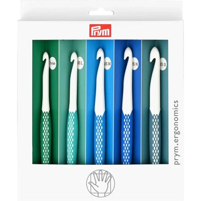 Prym Ergonomics Crochet Hook Set Large 7mm - Crochet Hook Set Prym Ergonomics Crochet Hook Set Large 7mm - Crochet Hook Set