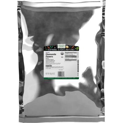 Frontier Coop Organic German Camomile - Whole Flower Herbal Tea Frontier Coop Organic German Camomile - Whole Flower Herbal Tea