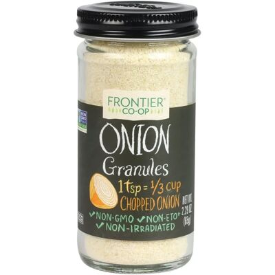 Frontier Coop Onion Granules - 2.29 Oz Spice Frontier Coop Onion Granules - 2.29 Oz Spice