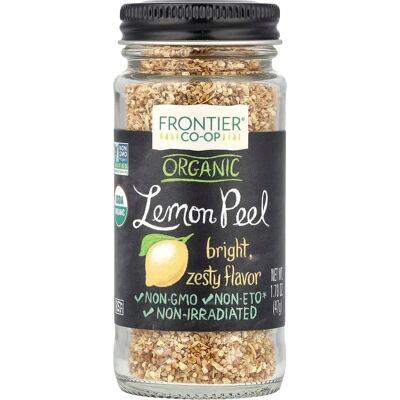 Frontier Coop Organic Lemon Peel Granules - Food Ingredient Frontier Coop Organic Lemon Peel Granules - Food Ingredient