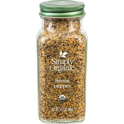 Simply Organic Lemon Pepper - Spice Simply Organic Lemon Pepper - Spice