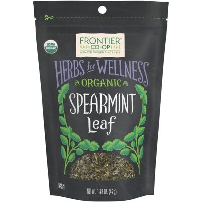 Frontier Coop Organic Spearmint Leaf - Herb Frontier Coop Organic Spearmint Leaf - Herb