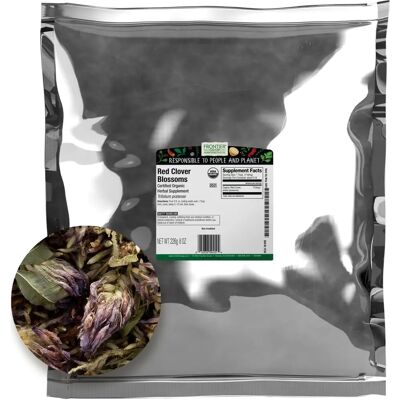 Frontier Coop Organic Red Clover Blossoms - Herbs Frontier Coop Organic Red Clover Blossoms - Herbs