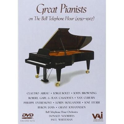 Great Pianists of the Bell Telephone Hour DVD - DVD Great Pianists of the Bell Telephone Hour DVD - DVD
