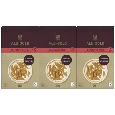 Alb Gold - Makaron Ryżowy Razowy Penne - Pasta Alb Gold - Makaron Ryżowy Razowy Penne - Pasta
