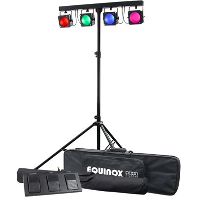 Equinox - Gigabar COB System - 4x30W RGB COB - Trépied - Éclairage - Publicité Equinox - Gigabar COB System - 4x30W RGB COB - Trépied - Éclairage - Publicité