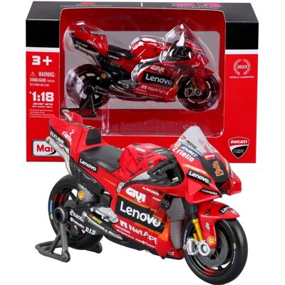 Maisto Ducati Lenovo Team 2023 - Modello Giocattolo Maisto Ducati Lenovo Team 2023 - Modello Giocattolo