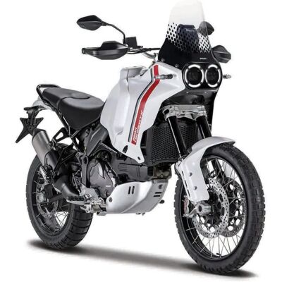 Maisto Ducati DesertX Blanco 1:18 Modelo de Metal - Motocicleta Maisto Ducati DesertX Blanco 1:18 Modelo de Metal - Motocicleta
