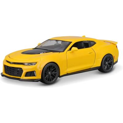 Maisto Chevrolet Camaro ZL1 2017 Žluté Mini Auto - Model z hliníku Maisto Chevrolet Camaro ZL1 2017 Žluté Mini Auto - Model z hliníku