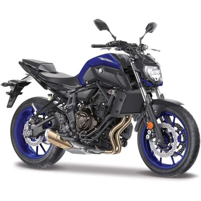 Model Yamaha MT-07 - Skala 1:18 - Metaliczny Niebieski Model Yamaha MT-07 - Skala 1:18 - Metaliczny Niebieski