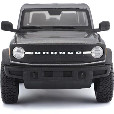 Maisto model auta Ford Bronco Badlands - 2021, Šedá - Model auta Maisto model auta Ford Bronco Badlands - 2021, Šedá - Model auta