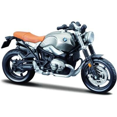 Maisto BMW R Nine T Scrambler - Odlitkový model - 1:18 - Stříbrný Maisto BMW R Nine T Scrambler - Odlitkový model - 1:18 - Stříbrný