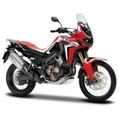 Maisto Honda Africa Twin DCT Motorcykel - Zinkgjutmodell 1:18 Röd Maisto Honda Africa Twin DCT Motorcykel - Zinkgjutmodell 1:18 Röd