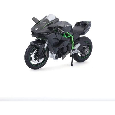 Maisto Kawasaki Ninja H2 R 2017 Šedá - Miniatura motocyklu 1:12 Maisto Kawasaki Ninja H2 R 2017 Šedá - Miniatura motocyklu 1:12