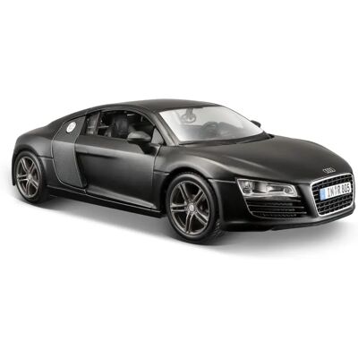 Maisto Édition Noire Audi R8 - Voiture Modèle - Publicité Maisto Édition Noire Audi R8 - Voiture Modèle - Publicité