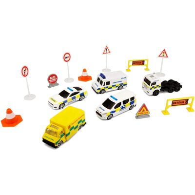 Maisto Emergency Force Playset - Emergency Vehicles Maisto Emergency Force Playset - Emergency Vehicles