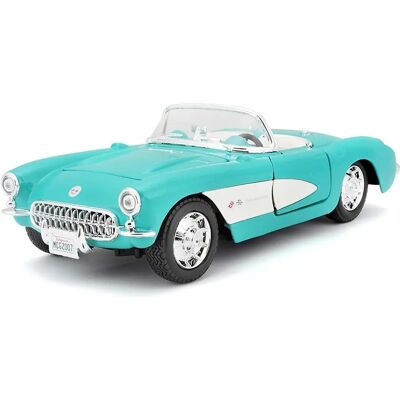 MAISTO Chevrolet Corvette 1957 Edición Especial Azul - Coche de colección MAISTO Chevrolet Corvette 1957 Edición Especial Azul - Coche de colección