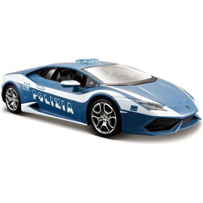 Maisto Lamborghini Huracan Polizia 1:24 - Voiture miniature Maisto Lamborghini Huracan Polizia 1:24 - Voiture miniature