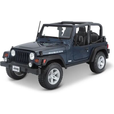 Maisto - Jeep Wrangler Rubicon - Czerwony - 1:18 - Die-cast model car Maisto - Jeep Wrangler Rubicon - Czerwony - 1:18 - Die-cast model car