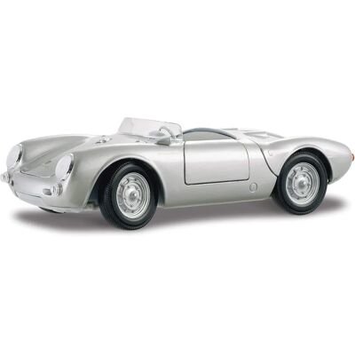 Maisto Porsche 550 Spyder Argento - Modellino auto 1:18 Maisto Porsche 550 Spyder Argento - Modellino auto 1:18