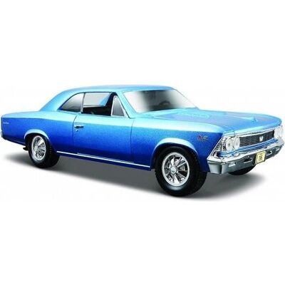 Maisto 1/24 Měřítko Chevelle Modrý - Hračka Model SS396 Maisto 1/24 Měřítko Chevelle Modrý - Hračka Model SS396