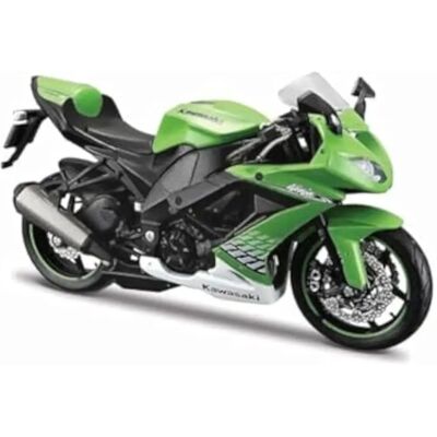 Maisto Kawasaki Ninja ZX-10R Gjutmodell - Skala 1:12, Grön Maisto Kawasaki Ninja ZX-10R Gjutmodell - Skala 1:12, Grön