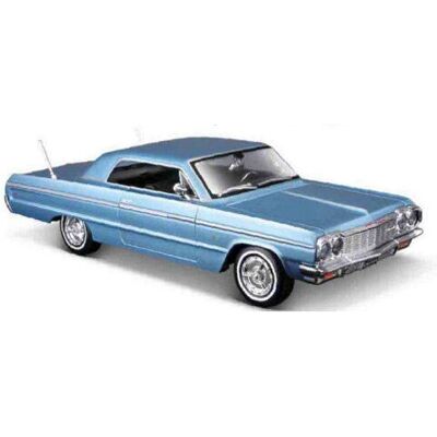 Maisto Chevrolet Impala 1:24 Scale Model - Blue - Scale Model Car Maisto Chevrolet Impala 1:24 Scale Model - Blue - Scale Model Car