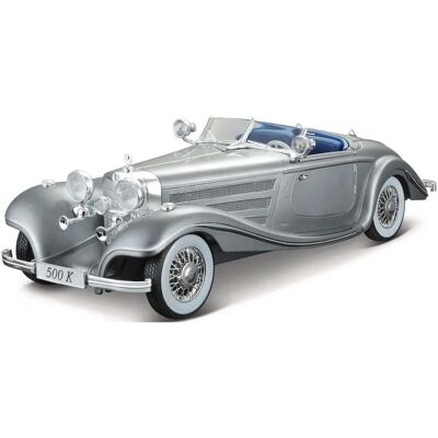 Maisto Mercedes Benz 500K Specialroadster 1936 - Model auta Maisto Mercedes Benz 500K Specialroadster 1936 - Model auta