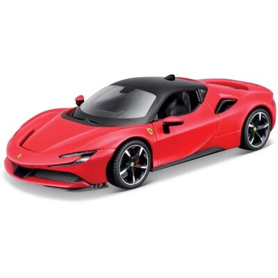 Maisto Ferrari SF90 Stradale - Kovový Model 1:24 - Červený Maisto Ferrari SF90 Stradale - Kovový Model 1:24 - Červený