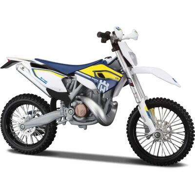 Model motocykla Husqvarna FE501 w niebieskim odlewie - Model motocykla Model motocykla Husqvarna FE501 w niebieskim odlewie - Model motocykla