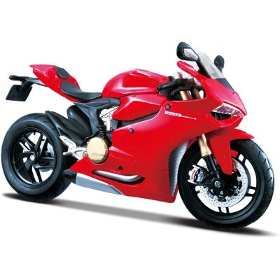 Maisto Ducati 1199 Panigale Model 1:12 Měřítko Červené - Sada Modelů Motocyklů Maisto Ducati 1199 Panigale Model 1:12 Měřítko Červené - Sada Modelů Motocyklů