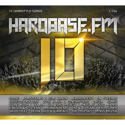 HardBase.FM Vol.10 - CD de Música HardBase.FM Vol.10 - CD de Música
