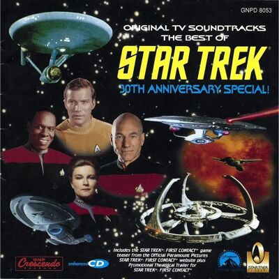 Zyx Artistas Variados Star Trek 30º Aniversario CD - CD de música Zyx Artistas Variados Star Trek 30º Aniversario CD - CD de música