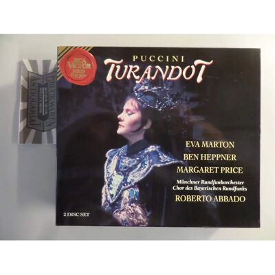 Sony Music - Orazio Mori - Puccini: Turandot - Ensemble de 2 disques - Publicité Sony Music - Orazio Mori - Puccini: Turandot - Ensemble de 2 disques - Publicité