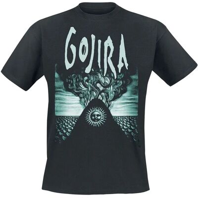 Gojira - Elements - Lyhythihainen T-paita - Musta - Unisex Gojira - Elements - Lyhythihainen T-paita - Musta - Unisex