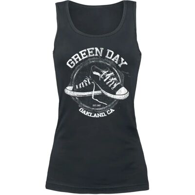 Green Day - All Star Top - Musta - S - Top Green Day - All Star Top - Musta - S - Top