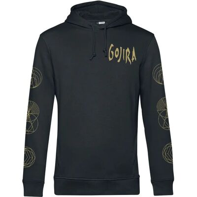 Gojira Symbols Hoodie - Sweatshirt - S-XXL - Sort - Unisex Gojira Symbols Hoodie - Sweatshirt - S-XXL - Sort - Unisex