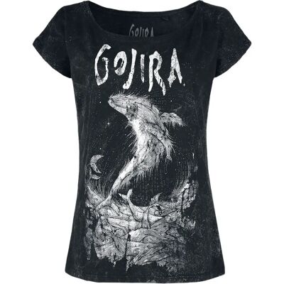 Gojira - Kurzes T-Shirt - Schwarz - Unisex - S bis XXL Gojira - Kurzes T-Shirt - Schwarz - Unisex - S bis XXL