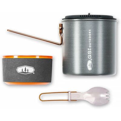 GSI Outdoors - 50276 - Halulite - Soloist - Set Tigaie GSI Outdoors - 50276 - Halulite - Soloist - Set Tigaie