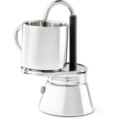 GSI Outdoor GSI Mini Espresso Set 1 Šálek - Kávovar Sada GSI Outdoor GSI Mini Espresso Set 1 Šálek - Kávovar Sada