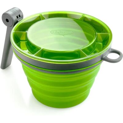 Tazza pieghevole Fairshare di GSI Outdoors - Verde Tazza pieghevole Fairshare di GSI Outdoors - Verde
