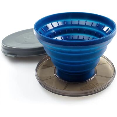 GSI Outdoors Collapsible Java drip - Blauw - Koffiefilterhouder GSI Outdoors Collapsible Java drip - Blauw - Koffiefilterhouder
