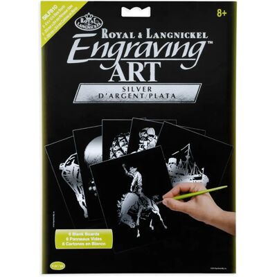 Royal & Langnickel Silf pro 810 - Gravurset - Silber Royal & Langnickel Silf pro 810 - Gravurset - Silber