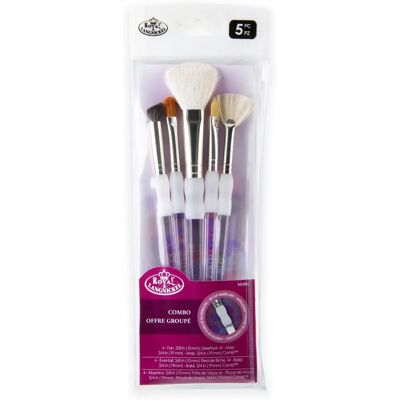 Royal & Langnickel Set Med 5 Texturborstar - Paintbrush set Royal & Langnickel Set Med 5 Texturborstar - Paintbrush set