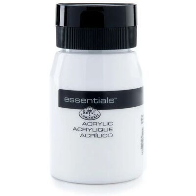 Colori Acrilici Essenziali Royal & Langnickel RAA-5121 500ml - Bianco di Titanio Colori Acrilici Essenziali Royal & Langnickel RAA-5121 500ml - Bianco di Titanio