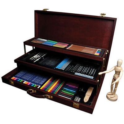 Royal & Langnickel RSET-ART8100 pen/pencil set Graphite pencil Wood case - Art Supplies Royal & Langnickel RSET-ART8100 pen/pencil set Graphite pencil Wood case - Art Supplies